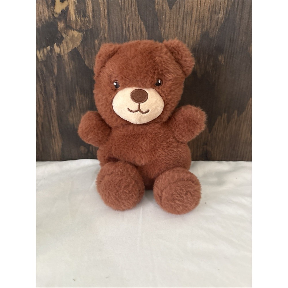 Adventure Planet Brown Bear Soft Plush Stuffed Animal Toy 8" Sitting
